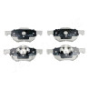 Jeu de plaquettes de frein JAPANPARTS JAPPA-452AF
