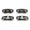 Jeu de plaquettes de frein JAPANPARTS JAPPA-606AF