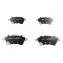 Jeu de plaquettes de frein JAPANPARTS JAPPA-801AF