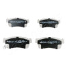 Jeu de plaquettes de frein JAPANPARTS JAPPA-809AF