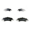 Jeu de plaquettes de frein JAPANPARTS JAPPA-908AF