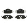 Jeu de plaquettes de frein JAPANPARTS JAPPA-H01AF