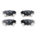 Jeu de plaquettes de frein JAPANPARTS JAPPA-H08AF