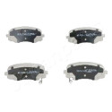 Jeu de plaquettes de frein JAPANPARTS JAPPA-H12AF