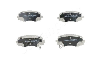 Jeu de plaquettes de frein JAPANPARTS JAPPA-H12AF