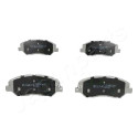 Jeu de plaquettes de frein JAPANPARTS JAPPA-H14AF