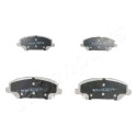 Jeu de plaquettes de frein JAPANPARTS JAPPA-H25AF