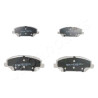 Jeu de plaquettes de frein JAPANPARTS JAPPA-H25AF