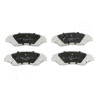 Jeu de plaquettes de frein JAPANPARTS JAPPA-K00AF