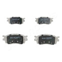 Jeu de plaquettes de frein JAPANPARTS JAPPA-K12AF