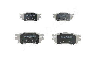 Jeu de plaquettes de frein JAPANPARTS JAPPA-K12AF
