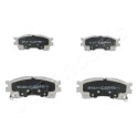Jeu de plaquettes de frein JAPANPARTS JAPPA-K17AF