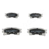 Jeu de plaquettes de frein JAPANPARTS JAPPA-K17AF