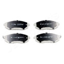 Jeu de plaquettes de frein JAPANPARTS JAPPA-W09AF