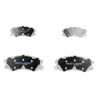 Jeu de plaquettes de frein JAPANPARTS JAPPA-W10AF