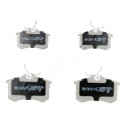 Jeu de plaquettes de frein JAPANPARTS JAPPP-0002AF