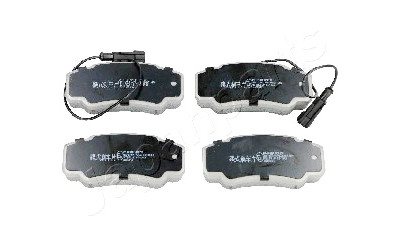 Jeu de plaquettes de frein JAPANPARTS JAPPP-101AF
