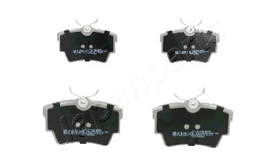 Jeu de plaquettes de frein JAPANPARTS JAPPP-109AF