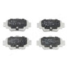 Jeu de plaquettes de frein JAPANPARTS JAPPP-197AF