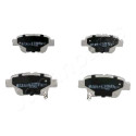 Jeu de plaquettes de frein JAPANPARTS JAPPP-200AF