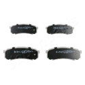 Jeu de plaquettes de frein JAPANPARTS JAPPP-210AF