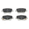 Jeu de plaquettes de frein JAPANPARTS JAPPP-223AF