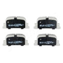 Jeu de plaquettes de frein JAPANPARTS JAPPP-231AF