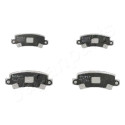 Jeu de plaquettes de frein JAPANPARTS JAPPP-257AF