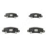 Jeu de plaquettes de frein JAPANPARTS JAPPP-257AF