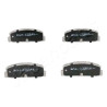 Jeu de plaquettes de frein JAPANPARTS JAPPP-302AF