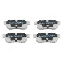 Jeu de plaquettes de frein JAPANPARTS JAPPP-402AF