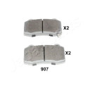 Jeu de plaquettes de frein JAPANPARTS JAPPP-907AF