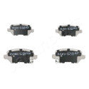 Jeu de plaquettes de frein JAPANPARTS JAPPP-K12AF
