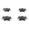 Jeu de plaquettes de frein JAPANPARTS JAPPP-K12AF