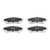Jeu de plaquettes de frein JAPANPARTS JAPPP-W01AF