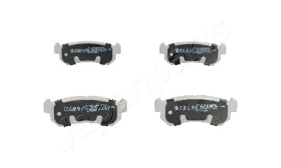 Jeu de plaquettes de frein JAPANPARTS JAPPP-W02AF