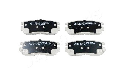 Jeu de plaquettes de frein JAPANPARTS JAPPP-W04AF
