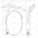 Suspension, échappement WALKER 80605