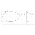 Suspension, échappement WALKER 80610