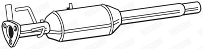 Filtre à particules / à suie, échappement