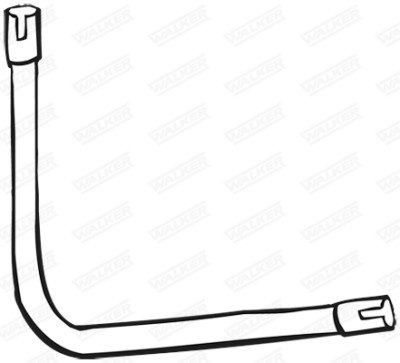Tuyau d'échappement WALKER 01539