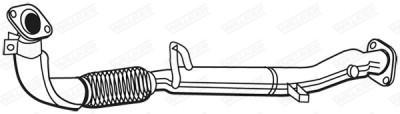 Tuyau d'échappement WALKER 04498