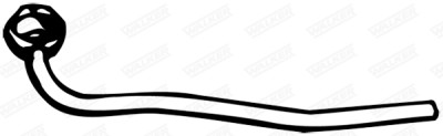 Tuyau d'échappement WALKER 04769