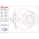 Jeu de disques de frein BREMBO 08.D567.11