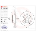 Jeu de disques de frein BREMBO 09.D112.11