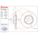 Disque de frein BREMBO 09.D245.11