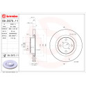 Jeu de disques de frein BREMBO 09.D573.11