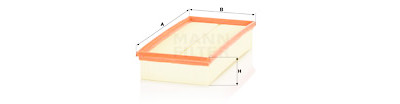 Filtre à air MANN-FILTER C 35 017
