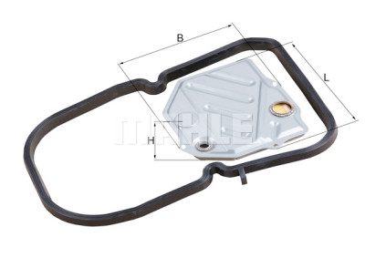 Filtre hydraulique, transmission automatique MAHLE ORIGINAL HX 46D1