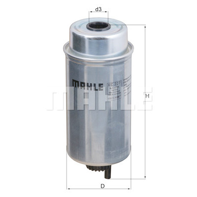 Filtre à carburant MAHLE ORIGINAL KC 227